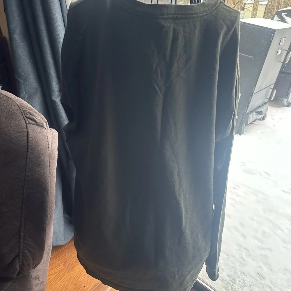 Carhartt Black Loose Fit Crewneck Sweatshirt - Picture 6 of 7